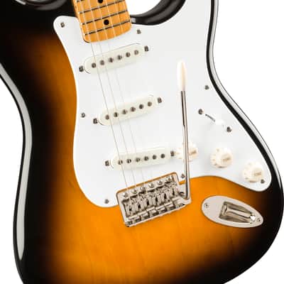 Squier Classic Vibe '50s Stratocaster Maple FB 2-Color Sunburst image 3