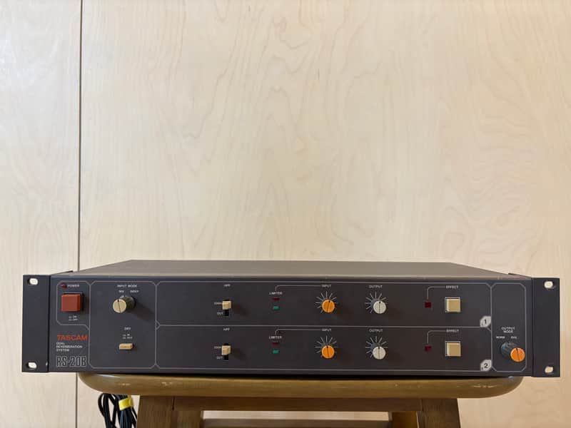 TASCAM RS-20B Dual Spring Reverb Rack ! image 1
