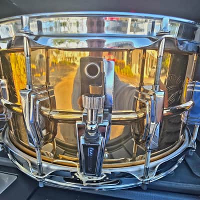 RARE ! Ludwig Bronze 75th Anniversary 84ish - Bronze image 12