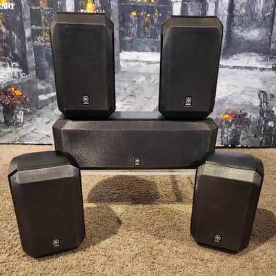 Yamaha Yamaha full 5.1 speaker package 90s - Black image 3