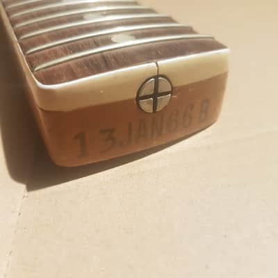 1966 FENDER STRATOCASTER NECK USA with BOUND FINGERBOARD a la RY COODER image 16