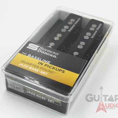 Seymour Duncan Quarter Pound SJB-3 Jazz Bass Neck & Bridge Pickups Set - 11402-56 image 2