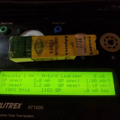 Amperex EF86 tNOS AT1000 TESTED Vacuum Tube Mazda Bugle Boy 6267 pentode 1960-1972 image 2