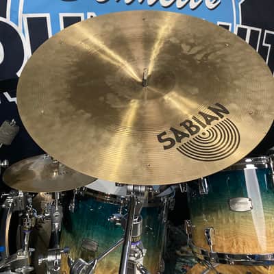 David Garibaldi's Tower of Power Sabian 20" HH Hand-Hammered Medium Sizzle Ride Cymbal With 6 Rivets, 2526g (#46) image 14