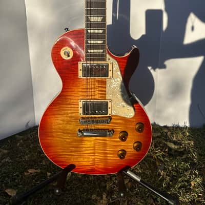 Custom Gibson Les Paul Standard T 2016 Premium Plus - Heritage Cherry Sunburst image 8