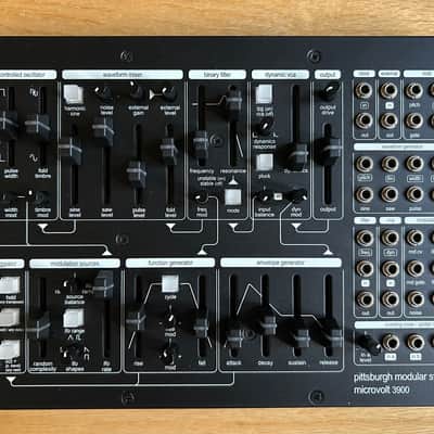 Pittsburgh Modular Microvolt 3900 Semi-Modular Monophonic Analog Synthesizer image 2