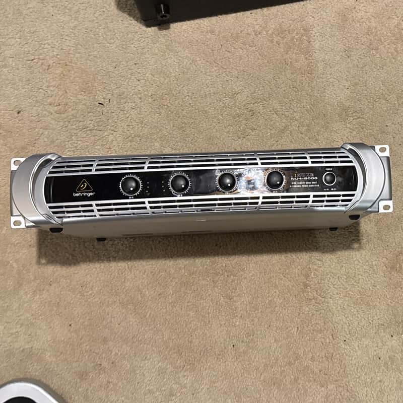 Behringer iNUKE NU4-6000 6000-Watt 4-Channel Power Amplifier image 1