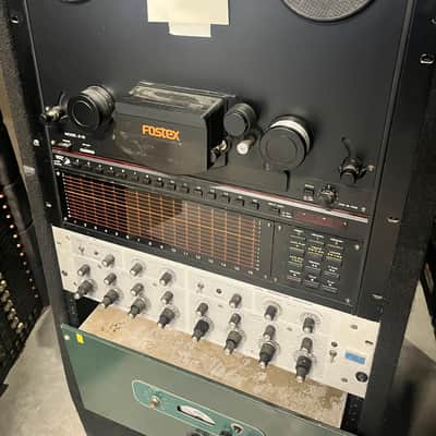 Fostex E-16 1/2" 16-Track Tape Recorder 1980s - Black image 2