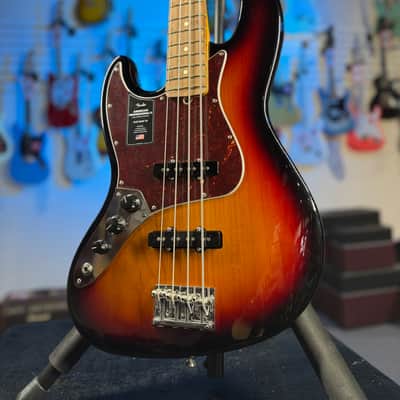 Fender American Professional II Jazz Bass Left-Handed 3 Color Sunburst Rosewood Fingerboard 451 image 1