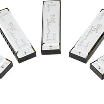 Fender Blues Deluxe Harmonica, Pack of 7 image 3