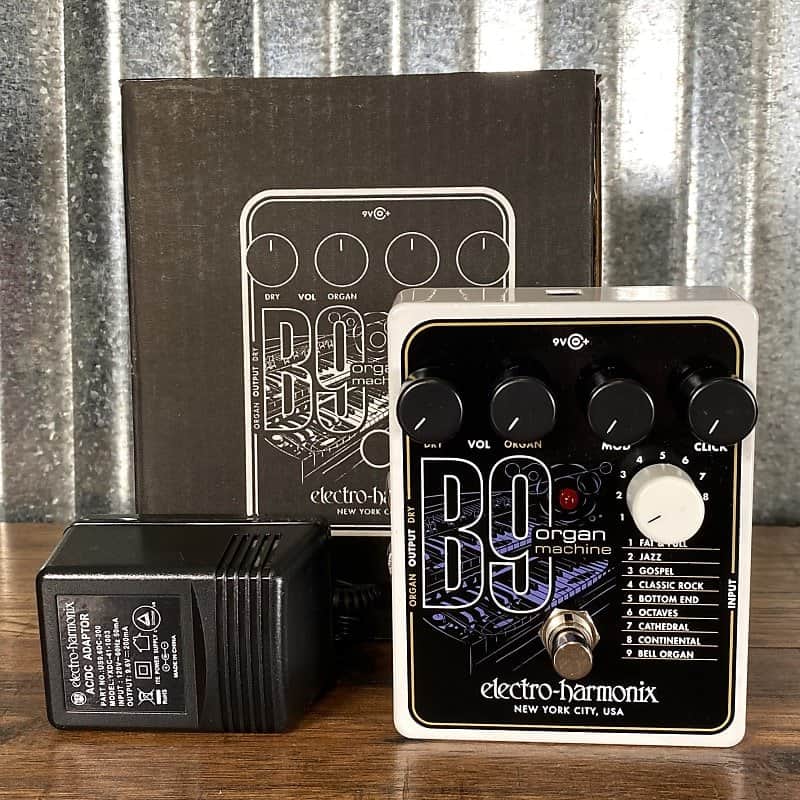 Electro-Harmonix EHX B9 Organ Machine Synth Guitar Effect Pedal image 1