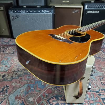 yamaki ヤマキ　Folk deluxe ギター　デラックス　No.120 Yamaki Deluxe Folk No.120 Dreadnought Acoustic 1972 – Topshelf