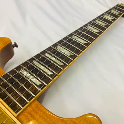 Gibson Les Paul Standard DC Plus Translucent Amber 2001 image 4