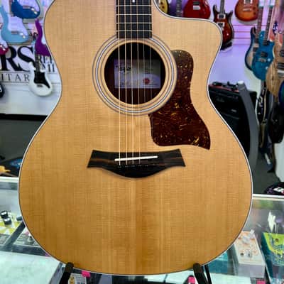 Taylor 214ce-K Acoustic Electric Torrefied Spruce Top, Hawaiian Koa Back and Sides with Soft Case image 2