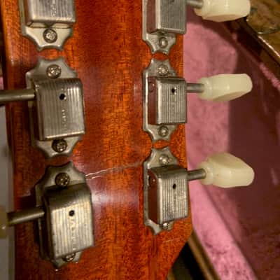 Gibson 1958 Reissue Les Paul Standard Gibson Heavy Aged Sweet Cherry like "Lucy" image 8