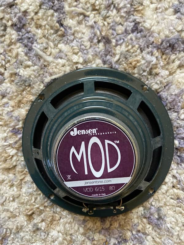 Jensen MOD 6-15 6" 15-Watt 4ohm Guitar Speaker 2010s - Black image 1