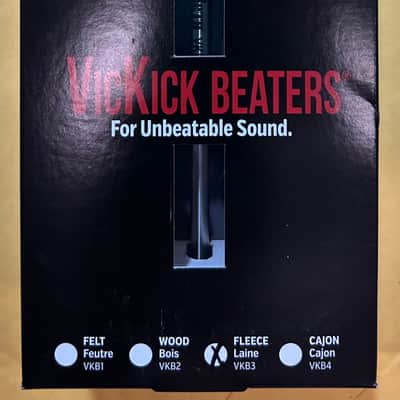 Vic Firth VKB3 VicKick Bass Drum Beater - Medium Fleece Oval Head image 2