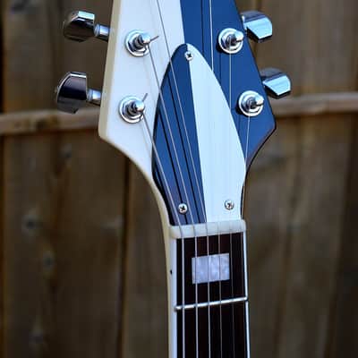 ESP/Edwards Flying V M. Shenker Model 2006 (black and white) image 5