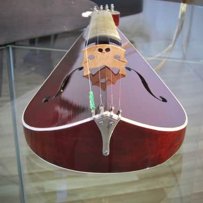 Vintage Johannes Pugh Violinett #589 Bowed Tabletop Violin Near Mint with Original Hard Shell Case image 8