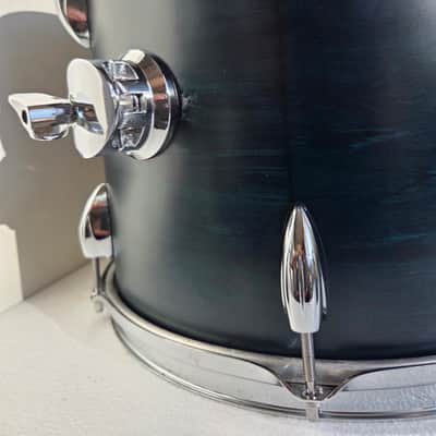 13"Ludwig  Accent custom tom, Blue satin stain image 2