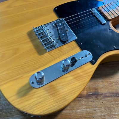 Hondo Telecaster H757 Deluxe série 1983 - Butterscotch blonde image 3