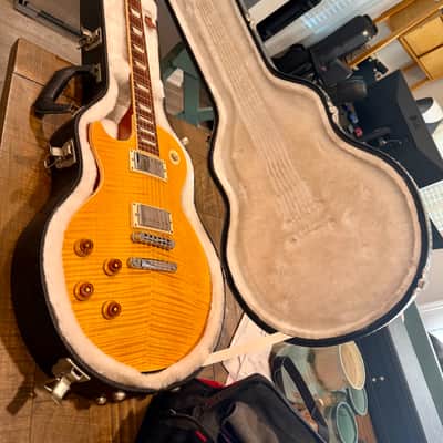 Gibson Les Paul Standard left handed 2012 - Amber Flametop image 4