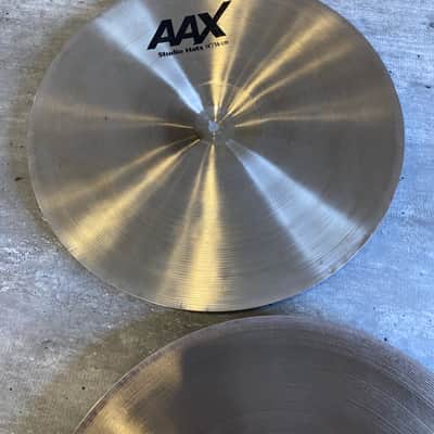 Sabian 14" AAX Studio Hi-Hat Cymbals (Pair) 2002 - 2018 - Natural image 7