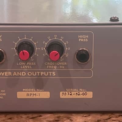 Klystron RPM-1 bass pre-magnifier preamplifier (Ashdown Engineering) image 17