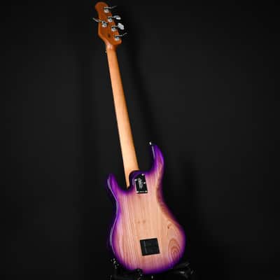 Ernie Ball Music Man StingRay Special 5 HH w/ Rosewood Fingerboard Bass Guitar- Purple Sunset 2026 (K11685) image 13