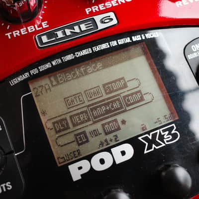 Line 6 POD X3 Multi-Effect and Amp Modeler image 16