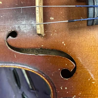 Vintage Copy Of Josef Guarnerius 4/4 Violin Made In Germany image 6