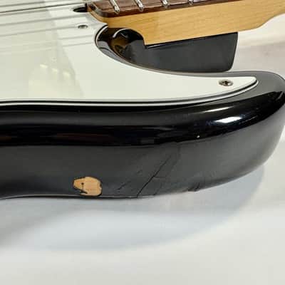 Fender Precision Bass American Deluxe 2000 Black image 7