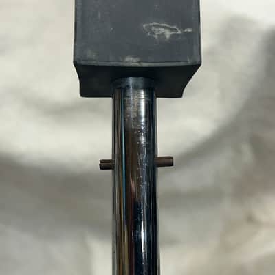 Tama Red Label Double Tom Clip Mount Stand (1274-TTS-186) 80's - chrome image 6