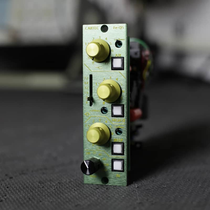 Cartec Audio Fe-Q5 500 Series Equalizer Module 2010s - Green image 1
