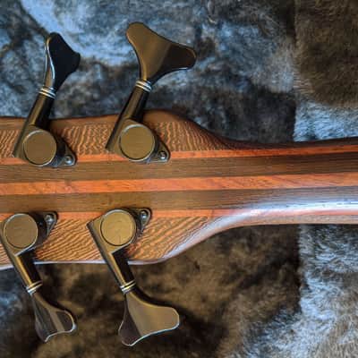 Left-Handed 1996 Warwick Thumb NT4 Natural Bubinga image 11