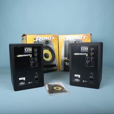 KRK Rokit 6 G3 Powered Studio Monitors (Pair) with Boxes image 4
