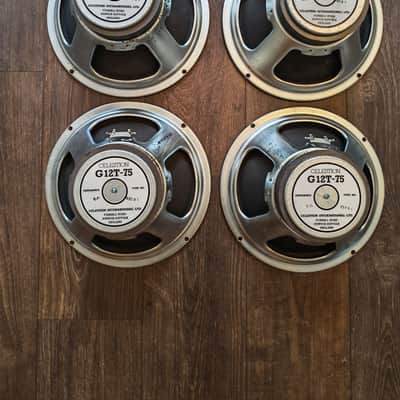 Celestion G12T-75 White Label 1987 T3781 Quad image 1