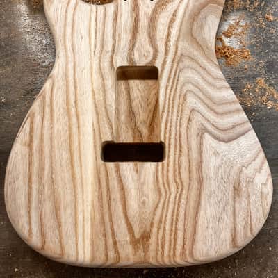 Super Strat Body-Northern Swap Ash 5.150 pounds image 12