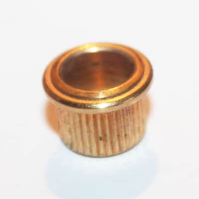 Vintage 1963 Gibson Firebird Tuner Ferrule Banjo Bushing Gold 1960's image 1