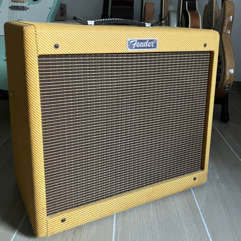 Fender Blues Junior III 15-Watt 1x12" Guitar Combo 2016 - Present - Lacquered Tweed image 1