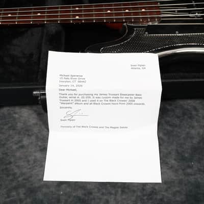 2005 James Trussart Steelcaster PJ Bass - Ex-Black Crowes image 4