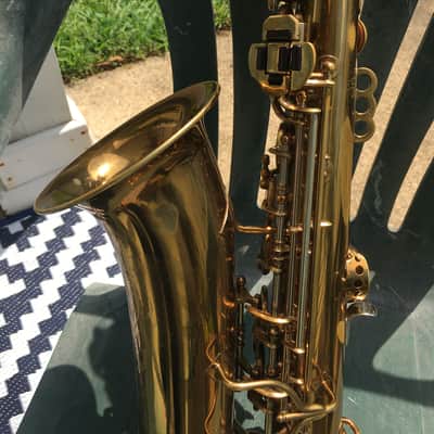 EXCELLENT KING 1945 ZEPHYR  SN2738XX ALTO SAXOPHONE ORIGINAL LAC. 3 RINGS TECH SERVICED READY TO PLAY DOUBLE SOCKET NECK SN MATCH KING CASE imagen 14
