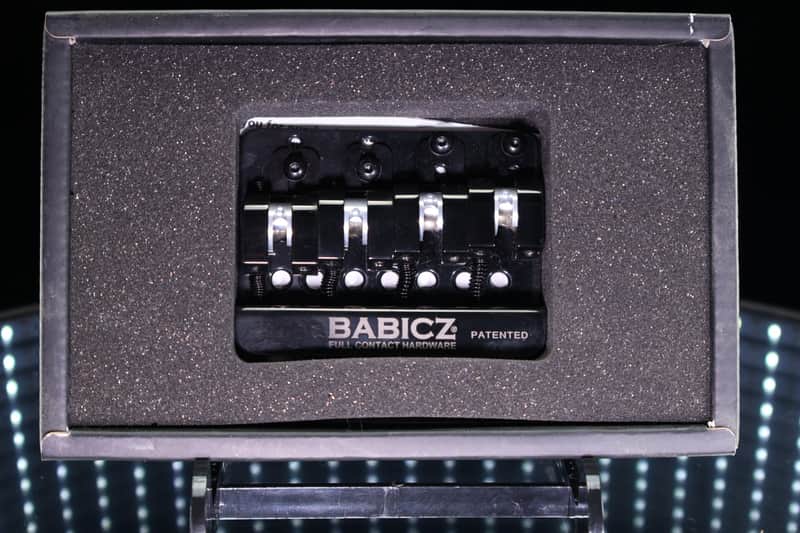Babicz — ORIGINAL SERIES — 3PT Bass Bridge, 4 String W/ Shim image 1