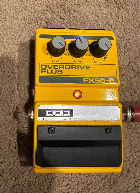 Vintage DOD FX50-B Overdrive Plus Effect Pedal Good condition! image 1