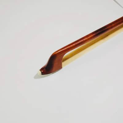Fine Violin Bow Copy of Eugène Sartory - Pernambuco silver wining Leather Grip image 7