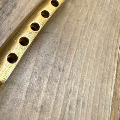 Vintage 1980’s Gibson Les Paul Gold Bridge and Tailpiece image 15