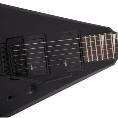 Jackson X Series King V KVXMG Electric Guitar. Laurel FB, Satin Black image 6
