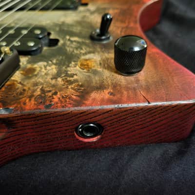 GOC Materia 8 String ECO 3.0 w/BKP Painkiller & Seymour Duncan Sentient w/case image 9