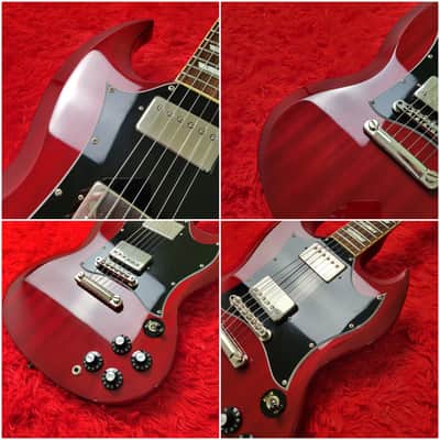 1998 Bacchus BSG-68V SG Standard - Vintage Series - Cherry  - All Original - Made In Japan MIJ image 5