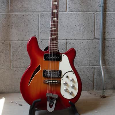 . Rickenbacker COPY Japan 1970's Sunburst image 11